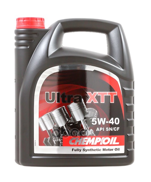 CHEMPIOIL 5W-40 Ultra Xtt Sn/Cf(Ch-4), A3/B4, 4Л (Синт. Мотор. Масло)