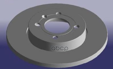 Диск тормозной передний CHERY арт. A113501075
