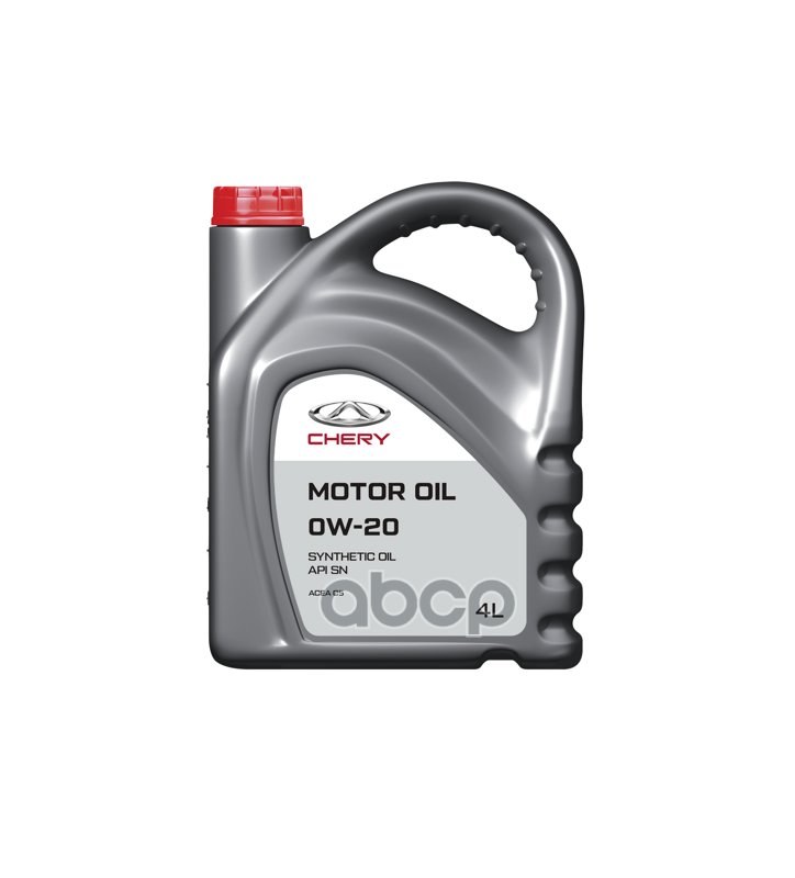 Масло Моторное Синтетическое 0W20 Sn, C5 4Л CHERY арт. CHERY0W204