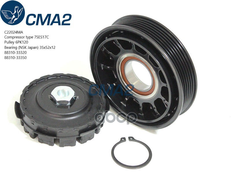 Шкив компрессора Camry 70 C22024MA CMA2 арт. C22024MA