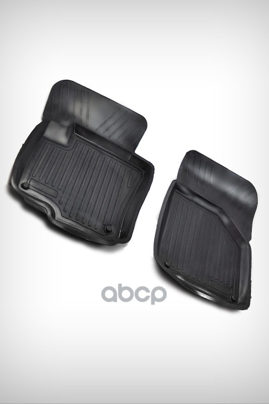 Коврики в салон резиновые передние 2шт серия Above board Skoda Octavia лифтбэк I COMFORT арт. c15401k2