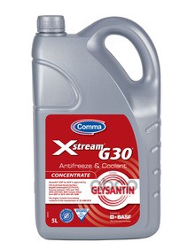 Антифриз Xstream G30 Концентрат Красный 5Л, Comma, Xsr5l COMMA арт. XSR5L