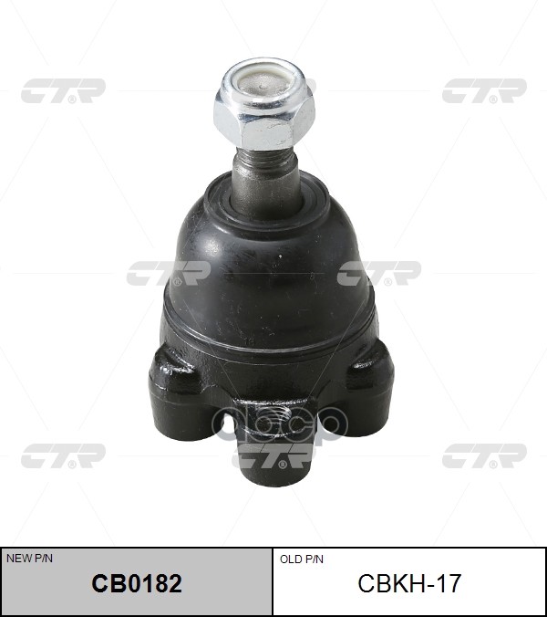 Опора шаровая верхняя HYUNDAI STAREX 97-07, PORTER I-II (старый арт. CBKH-9) CB0182 CTR арт. CB0182
