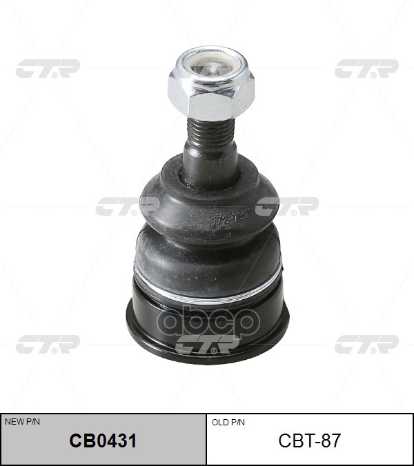 Опора Шаровая (Нов Арт Cb0431) Cbt-87 CTR арт. CBT-87