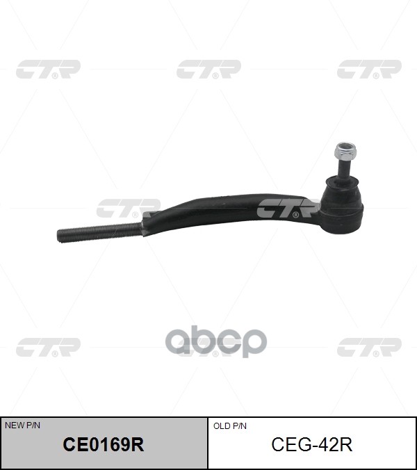 Наконечник рулевой тяги CADILLAC SRX 2004 - 2009 CTR арт. ce0169r