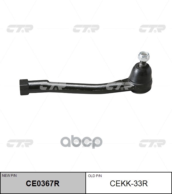 Наконечник Рулевой Тяги Kia Grand Carnival 05- Ce0367r CTR арт. cekk-33r