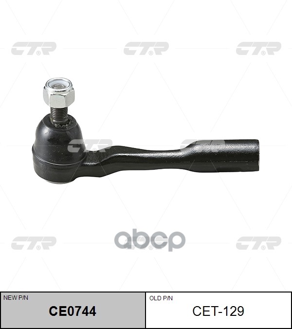 Наконечник Рулевой Тяги Toyota Tundra 2000 - 2002 / Sequoia 2001 - 2002 CTR арт. cet-129