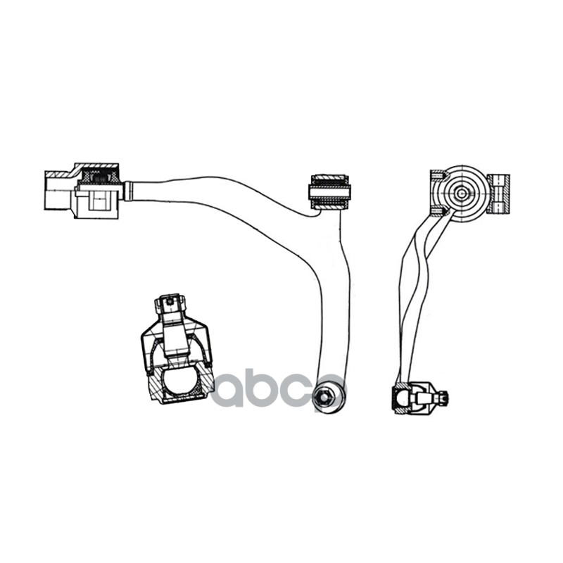 Рычаг подвески INFINIFI FX 2003 ~ 2008 перед.лев. CQ0639L CTR арт. CQ0639L