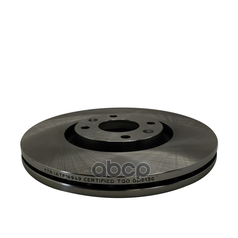 Диск тормозной вентилируемый CITROEN C4 2004 ~ 2013 PEUGEOT 207 2006 ~ / 208 2019 ~ / 307 2002 ~ 2009 / 3008 2009 ~ 2 перед п...