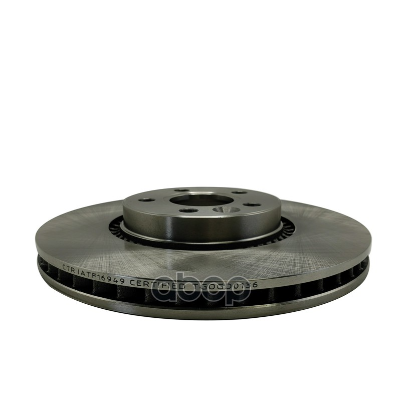 Диск тормозной вентилируемый передний GD0136 CTR арт. GD0136