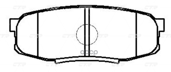Колодки тормозные TOYOTA Land Cruiser 200 2007 ~ 2015 / Sequoia 2007 ~ 2016 / Tundra 2006 ~ 2019 LEXUS LX зад.прав.лев. (стар...