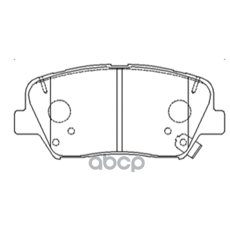 Колодки тормозные HYUNDAI Accent 2020 ~ / Avante/Elantra 2011 ~ 2017 / Azera 2011 ~ 2015 / Genesis 2014 ~ / перед прав.лев. G...