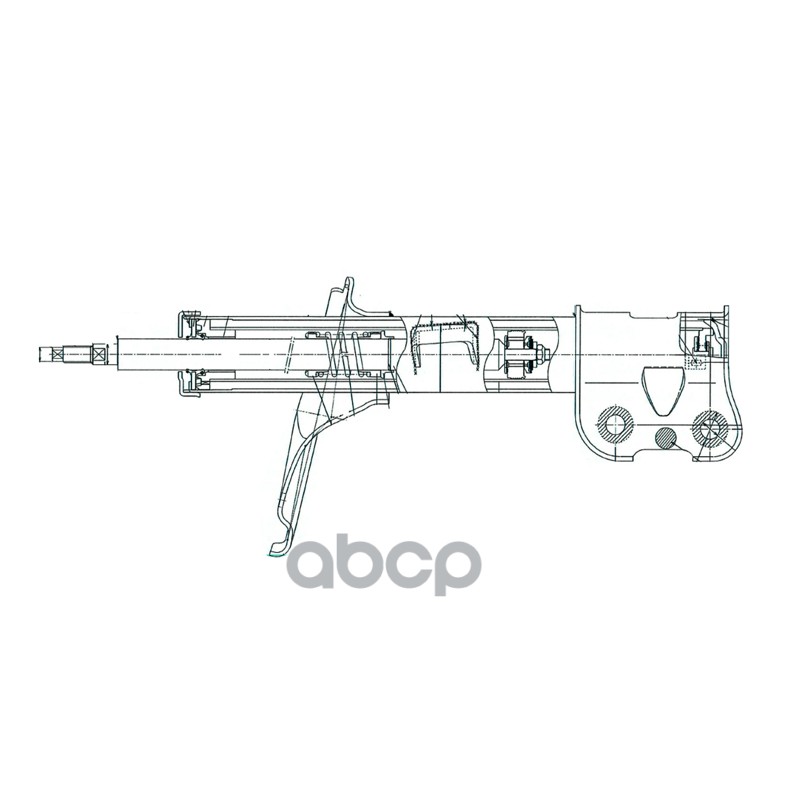 Стойка передняя Hyundai Santa Fe 05-12 / Kia Sorento 09-13 (Слева/ Газомасляный) CTR арт. GY0823G