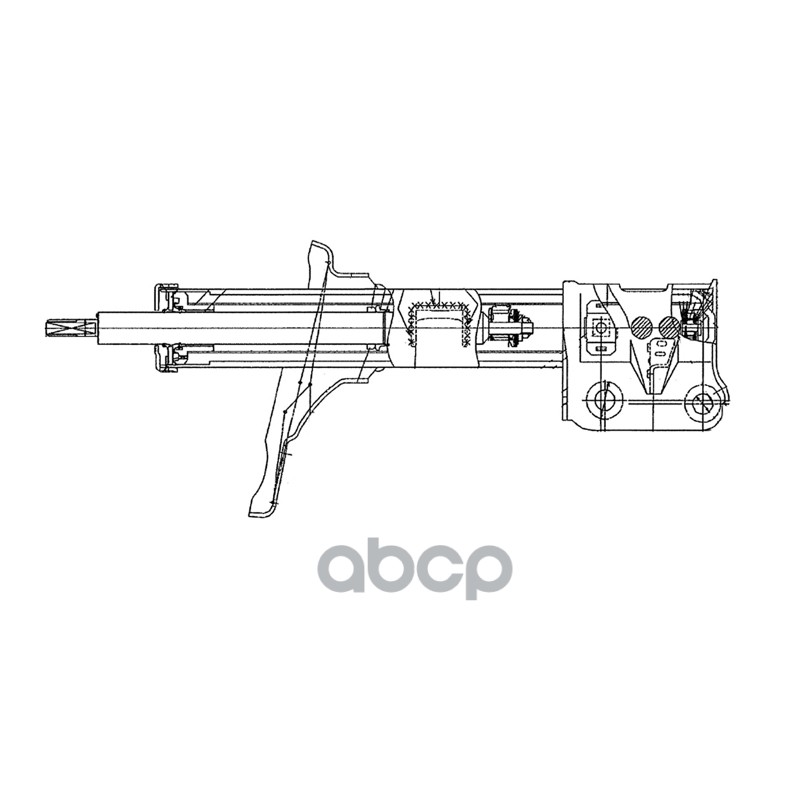 Амортизатор задний R TUCSON CTR GY1019G CTR арт. GY1019G