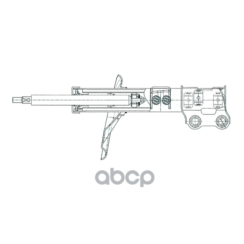 Замена на GY1314G Амортизатор HYUNDAI i30 2007 - 2016 / KIA Optima 2005 - 2010  перед.прав.  GY1322G CTR арт. GY1322G