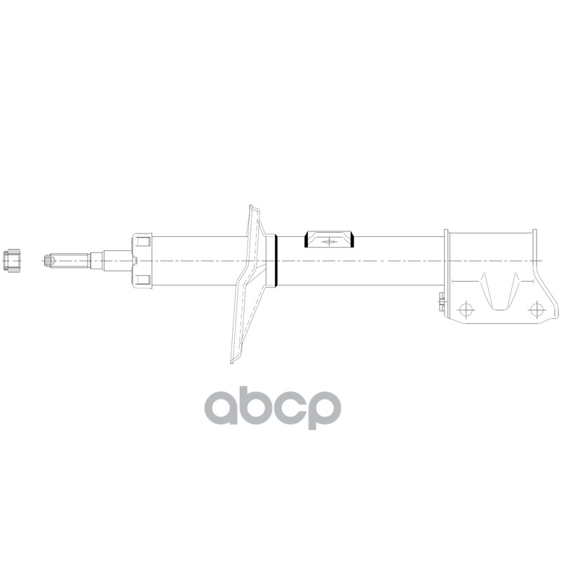 Амортизатор передней подвески RENAULT Duster 2010 - / Kaptur 2016 -   NISSAN Terrano 2014 - CTR арт. gy1933g