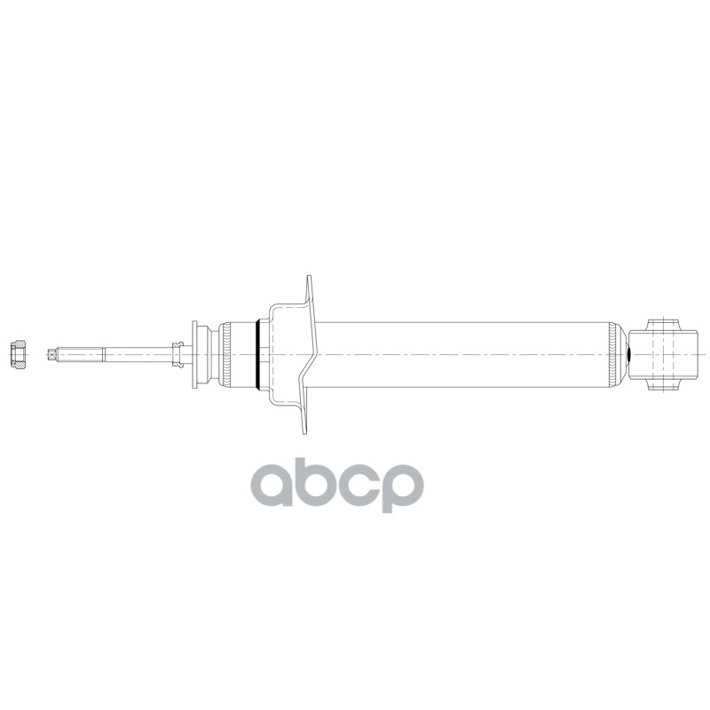 Стойка передняя Mitsubishi Pajero 99-20 / Pajero Sport 04-08 CTR арт. GY1990G