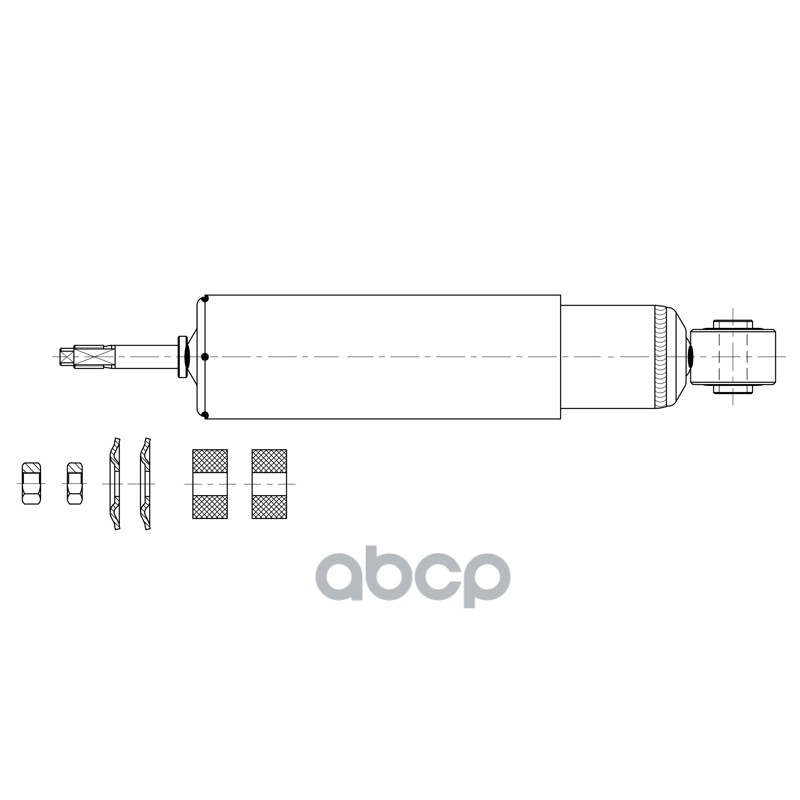 Амортизатор передней подвески Ford Maverick 1993 - 1998   Nissan Pathfinder 1987 - 1992 / Terrano 19 CTR арт. gy2038g