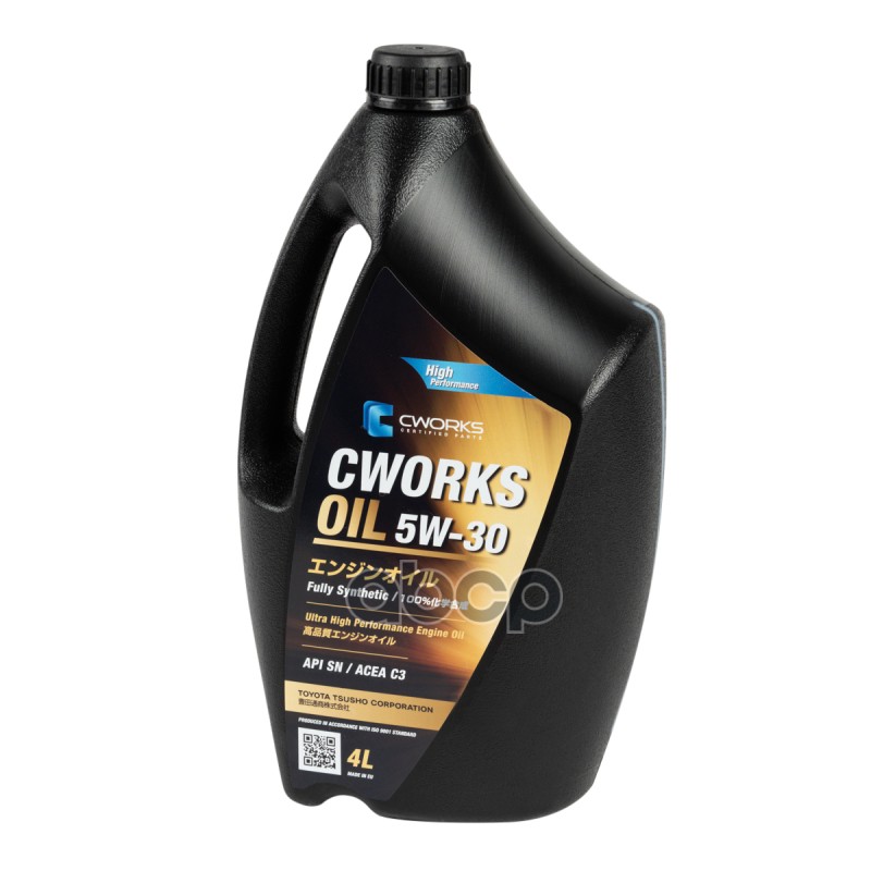 CWORKS Масло моторное OIL 5W-30 C3 4L A130R2004