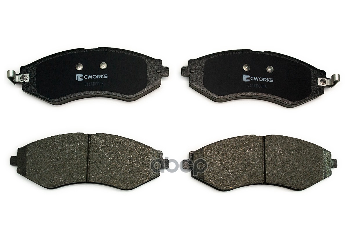 Тормозные колодки передние Low Metallic C11CR0008 CWORKS арт. C11CR0008