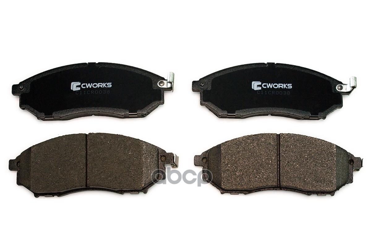 Тормозные колодки передние Low Metallic C11CR0038 CWORKS арт. C11CR0038