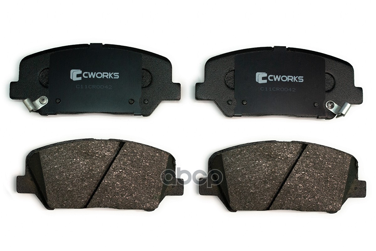 Тормозные колодки передние Low Metallic C11CR0042 CWORKS арт. C11CR0042