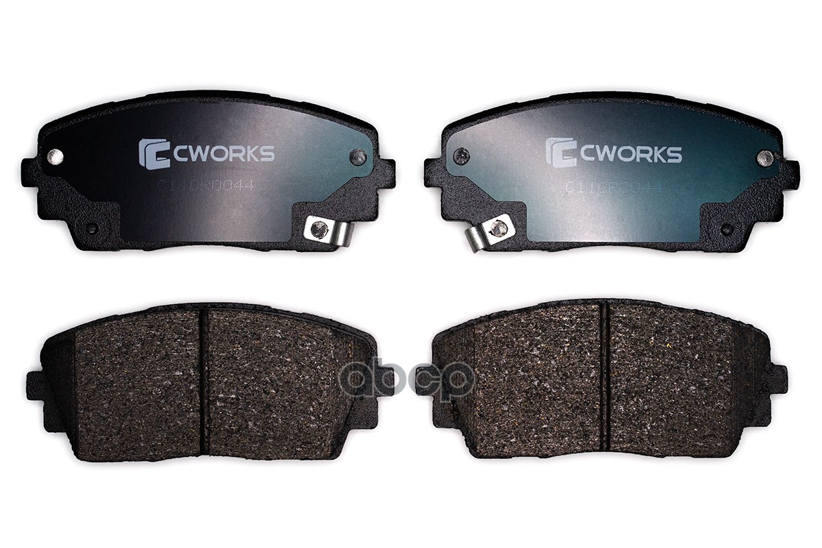 Колодки тормозные дисковые передние  Low Metallic CWORKS арт. c11cr0044
