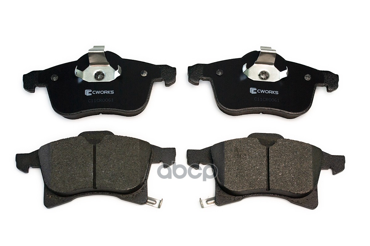 Тормозные колодки передние (Low Metallic) CWORKS C11CR0061 CWORKS арт. C11CR0061