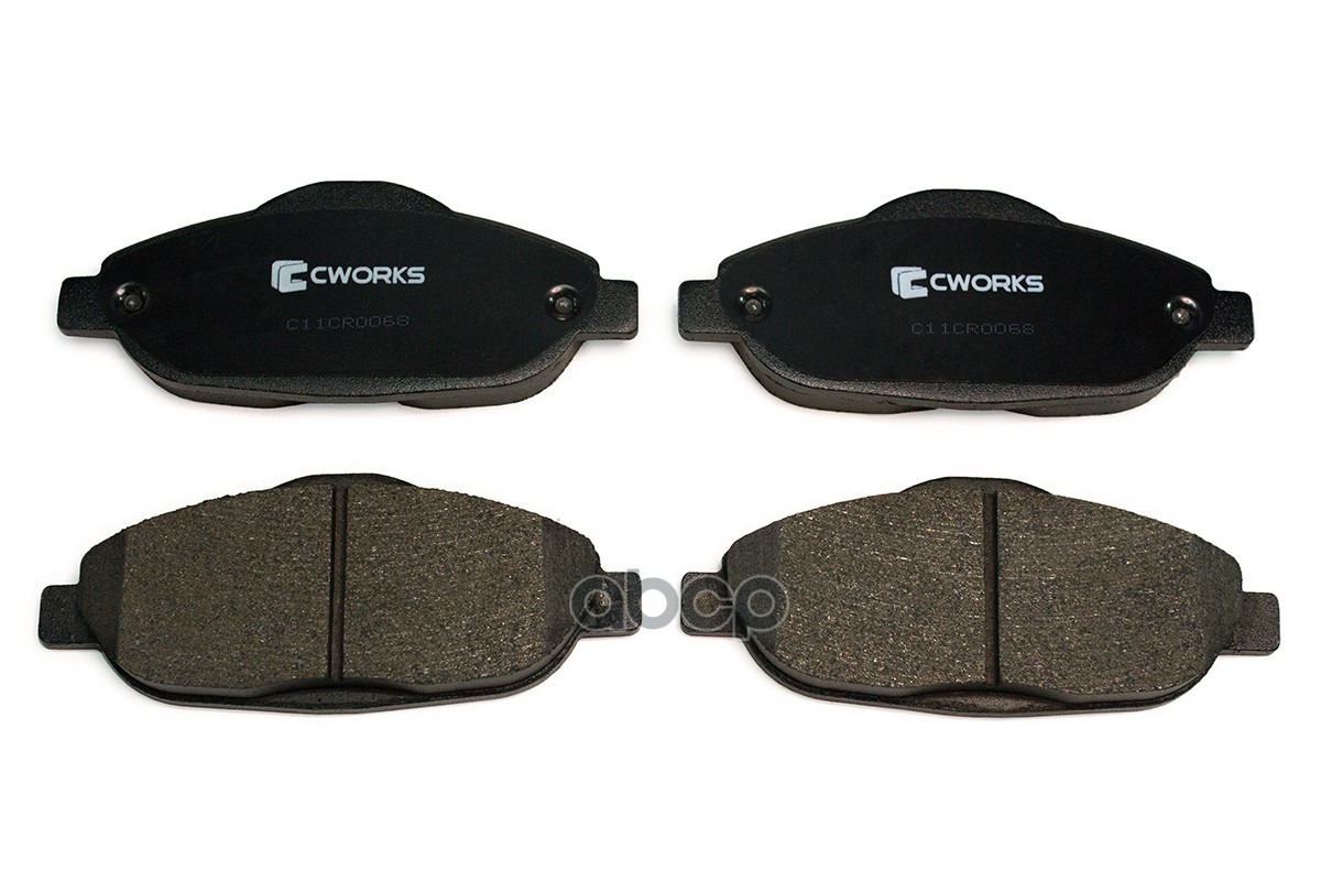 Тормозные колодки передние Low Metallic C11CR0068 CWORKS арт. C11CR0068