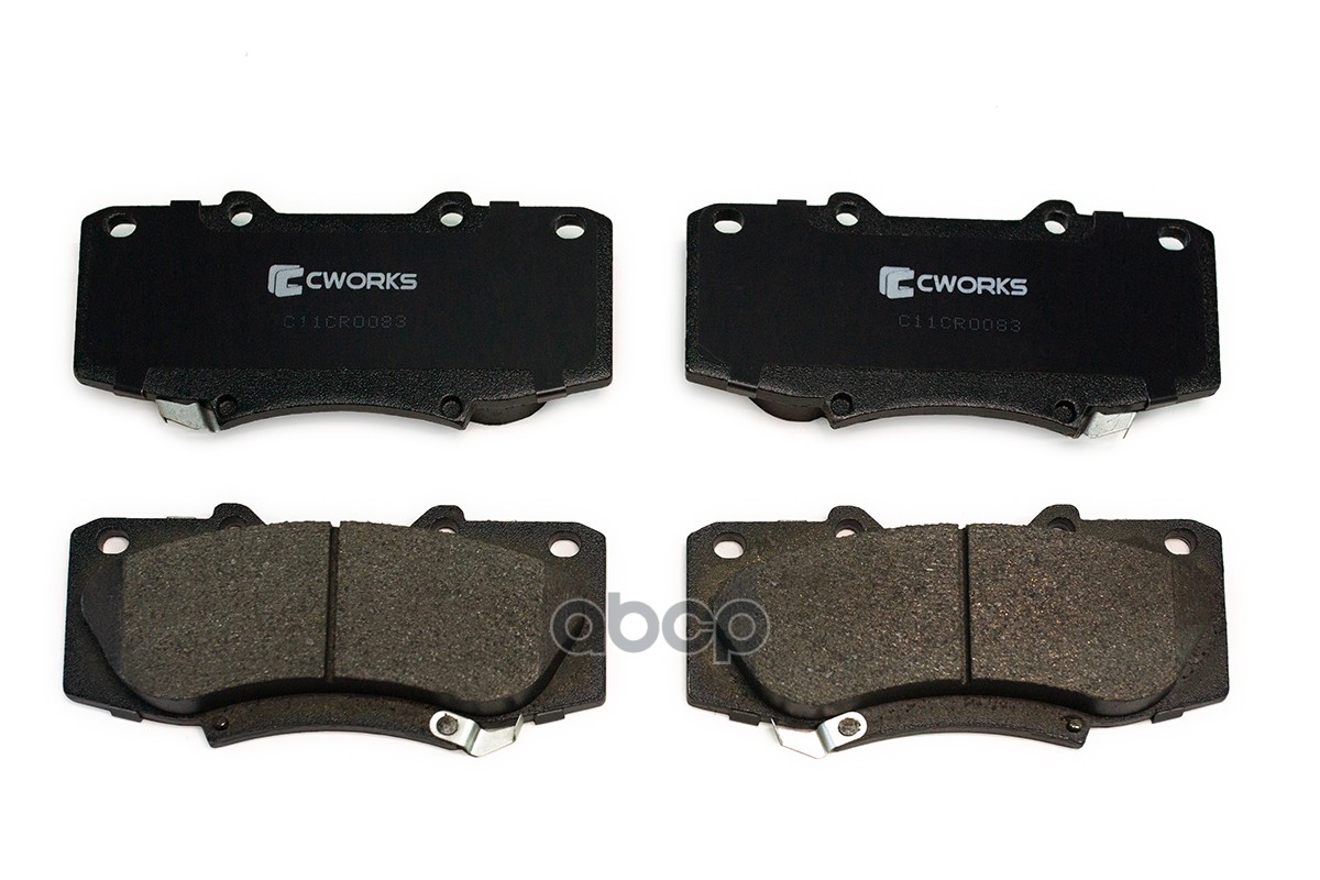 Тормозные колодки передние Low Metallic C11CR0083 CWORKS арт. C11CR0083