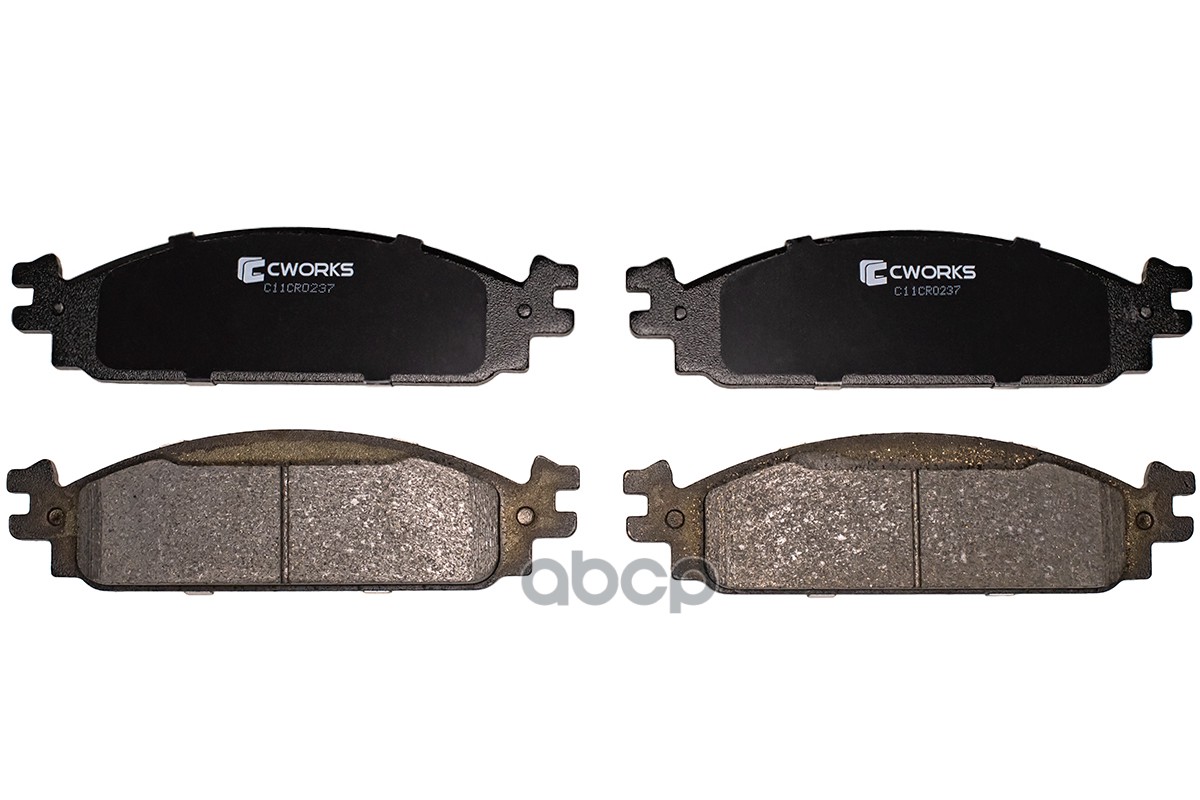 Тормозные колодки передние, Low Metallic C11CR0237 CWORKS арт. C11CR0237
