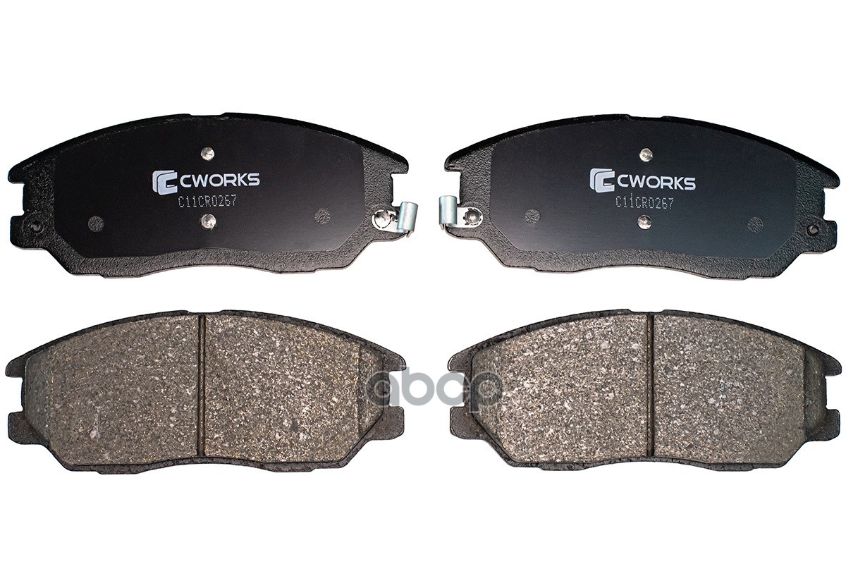 Колодки передние HYUNDAI / KIA CWORKS C11CR0267 CWORKS арт. C11CR0267