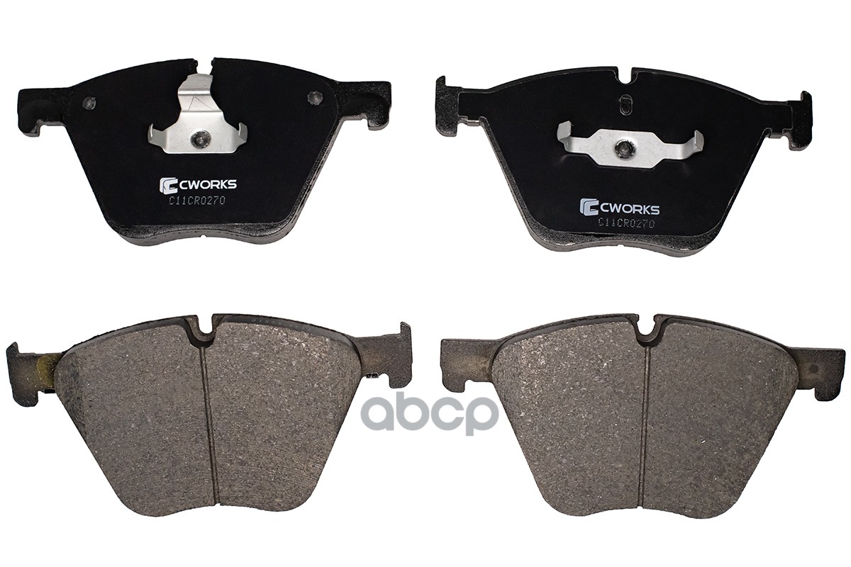 Колодки передние CWORKS C11CR0270 CWORKS арт. C11CR0270