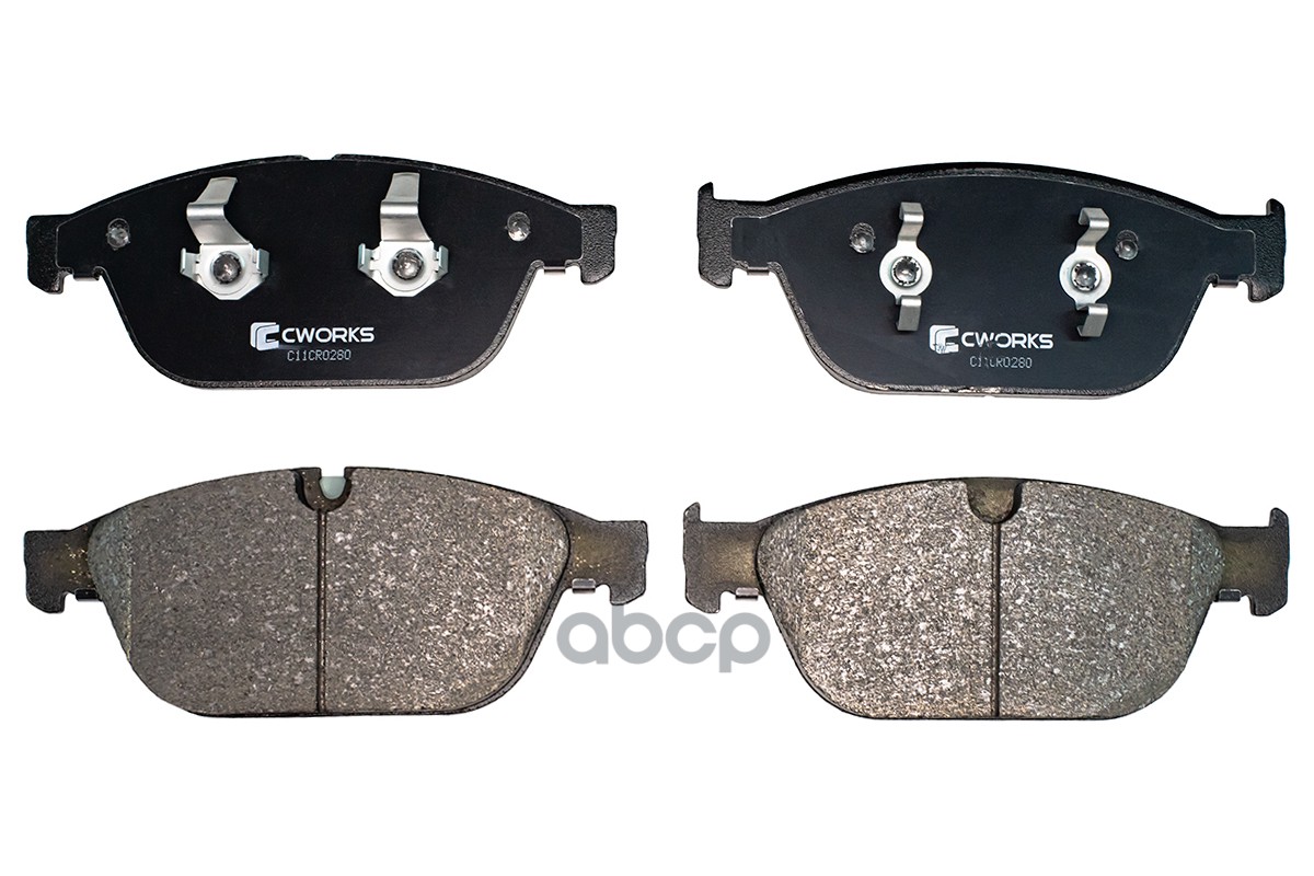 Колодки Тормозные Передние, Low Metallic, Vag CWORKS арт. C11CR0280