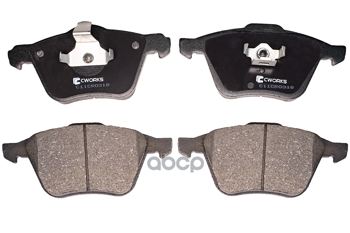 Колодки Тормозные Передние, Volvo CWORKS арт. C11CR0318