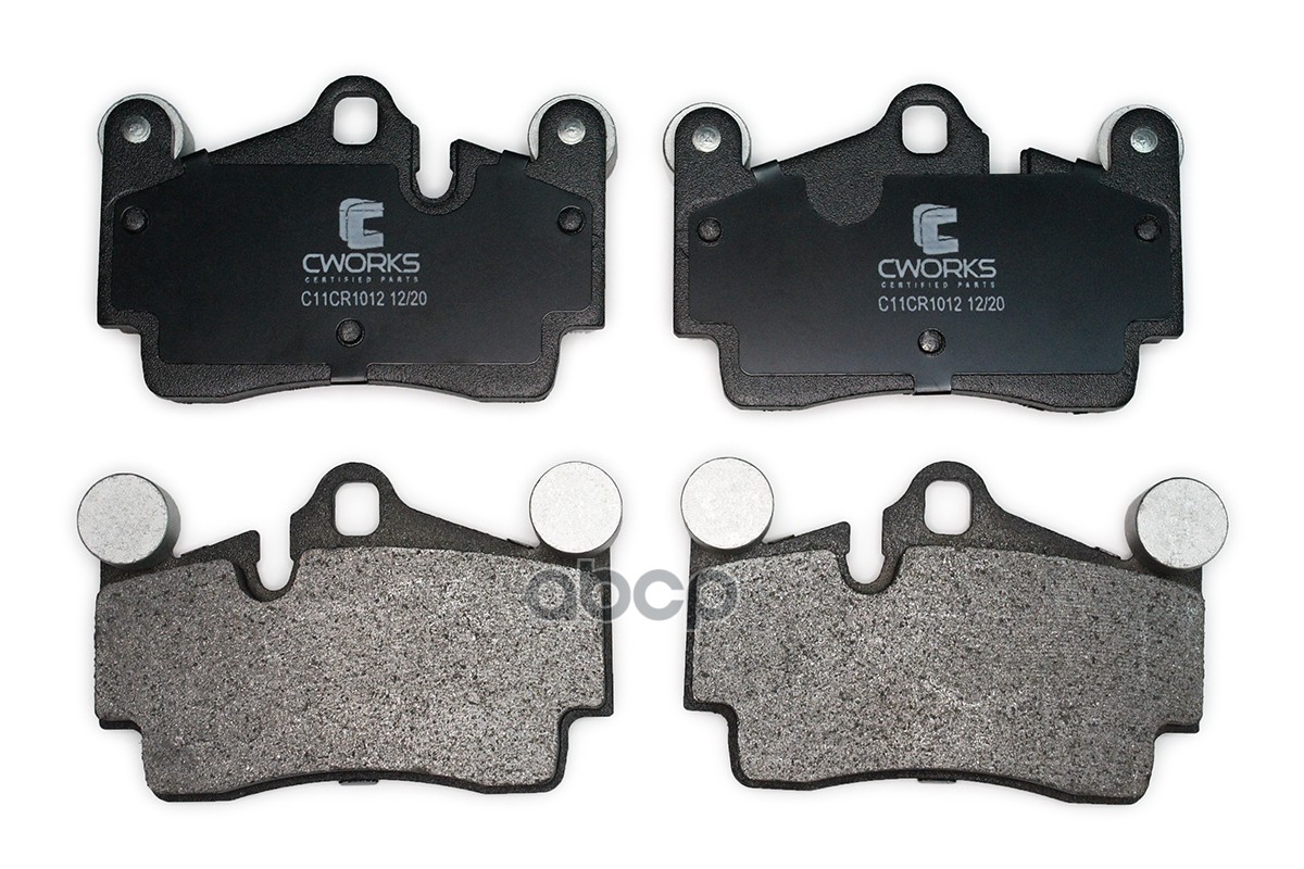 Колодки тормозные задние VOLKSWAGEN TOUAREG 03/PORSCHE CAYENNE 03  C11CR1012 CWORKS арт. C11CR1012