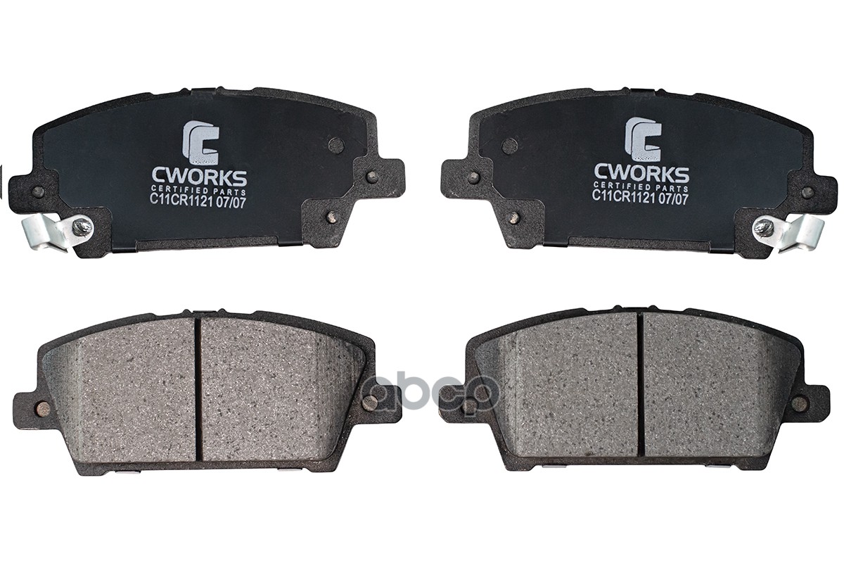 Колодки передние HONDA CIVIC 5D 06- CWORKS C11CR1121 CWORKS арт. C11CR1121