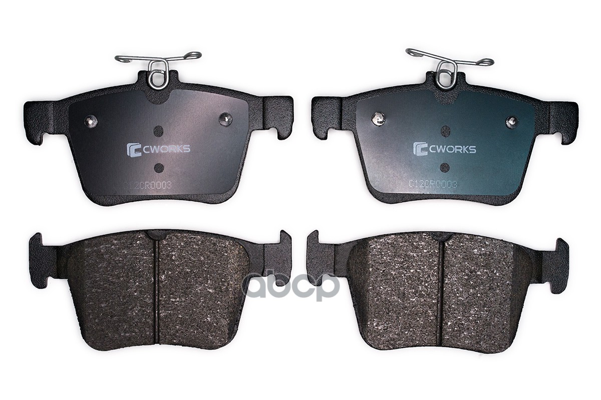 Замена на C12CR0012 Тормозные колодки задние Low Metallic C12CR0003 CWORKS арт. C12CR0003