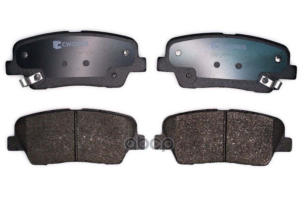 Колодки Тормозные Задние, Low Metallic, Hyundai-Kia CWORKS арт. C12CR0040