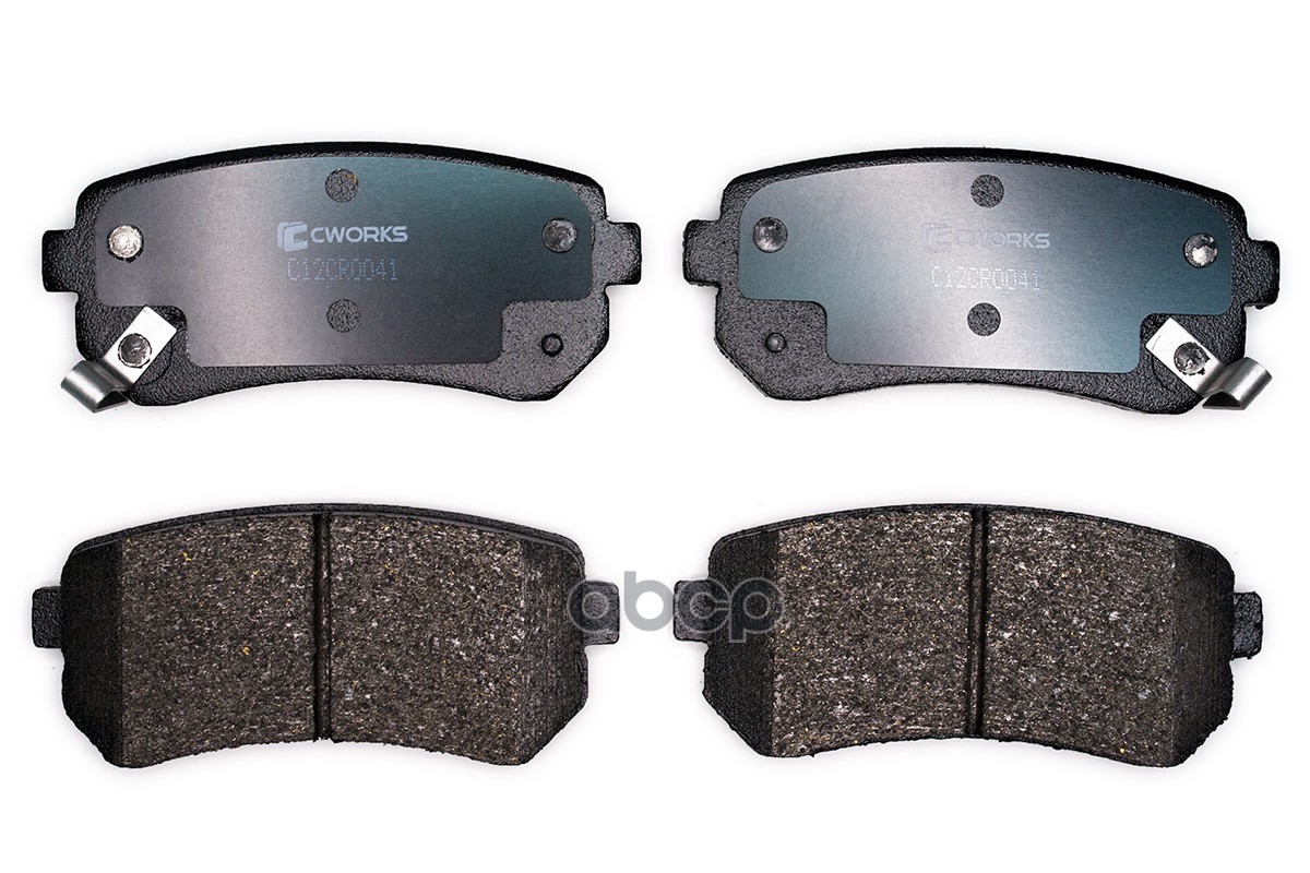 Тормозные колодки задние Low Metallic C12CR0041 CWORKS арт. C12CR0041