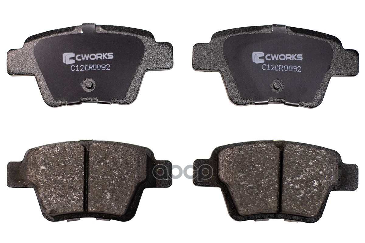 Колодки задние CWORKS C12CR0092 CWORKS арт. C12CR0092