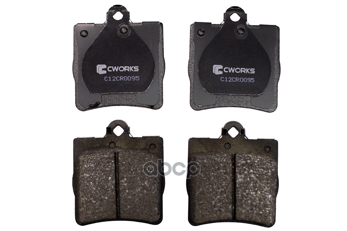 Тормозные колодки задние Low Metallic C12CR0095 CWORKS арт. C12CR0095