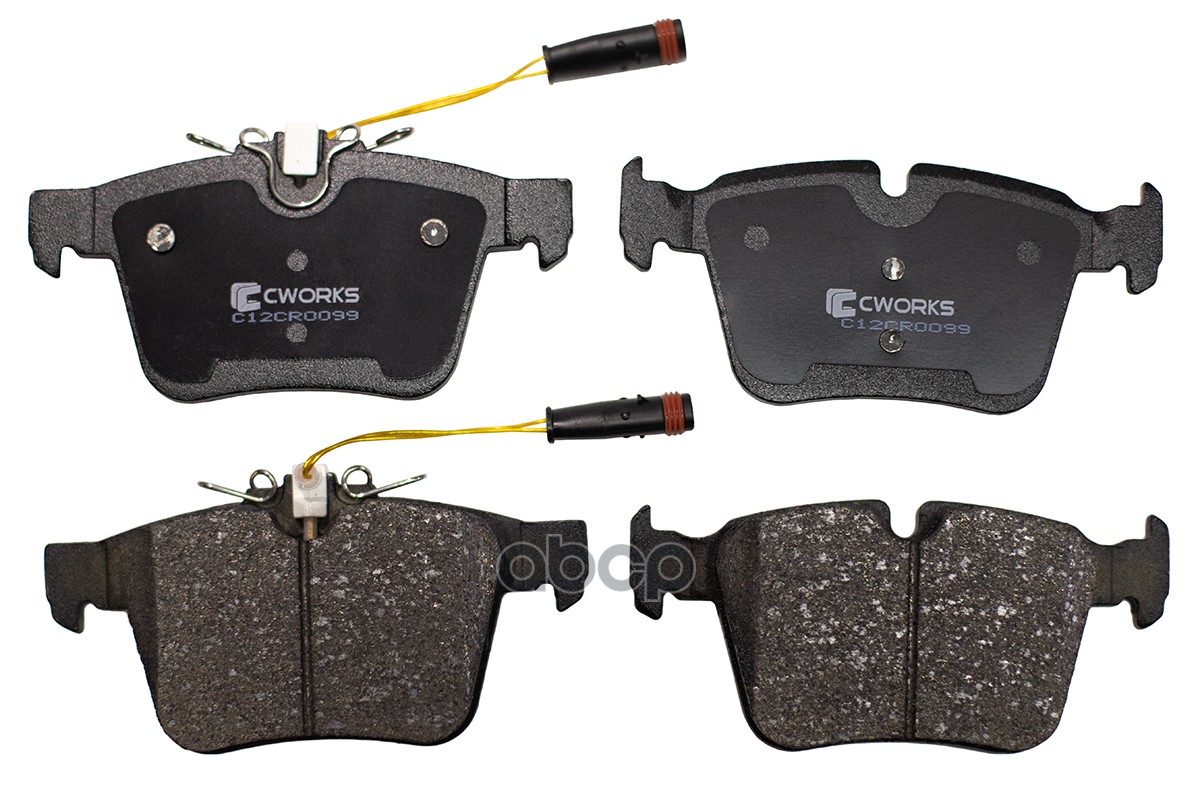 Тормозные колодки задние Low Metallic C12CR0099 CWORKS арт. C12CR0099