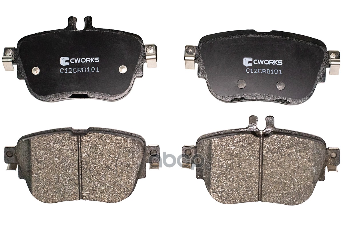 Тормозные колодки задние Low Metallic C12CR0101 CWORKS арт. C12CR0101