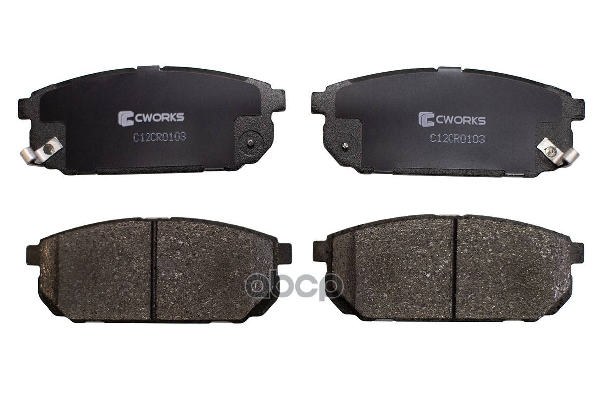 Колодки тормозные задние (Low Metallic) HYUNDAI / KIA CWORKS арт. c12cr0103