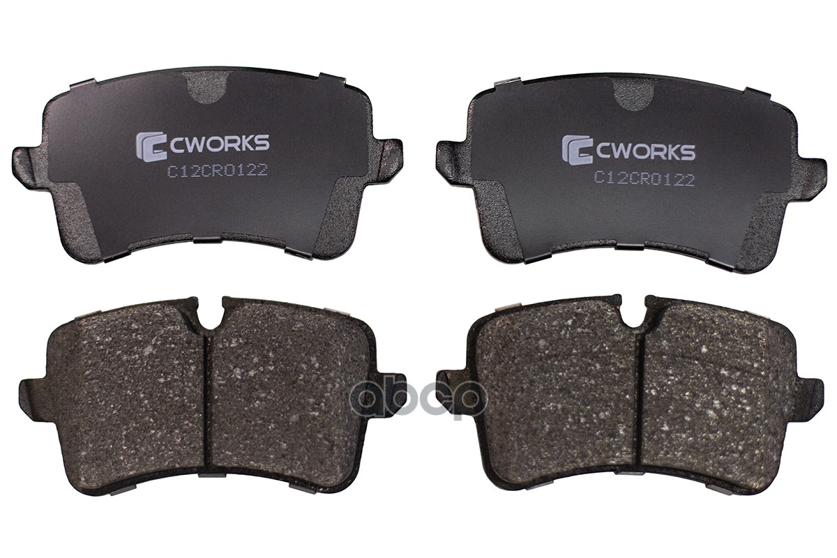 Тормозные колодки задние Low Metallic C12CR0122 CWORKS арт. C12CR0122