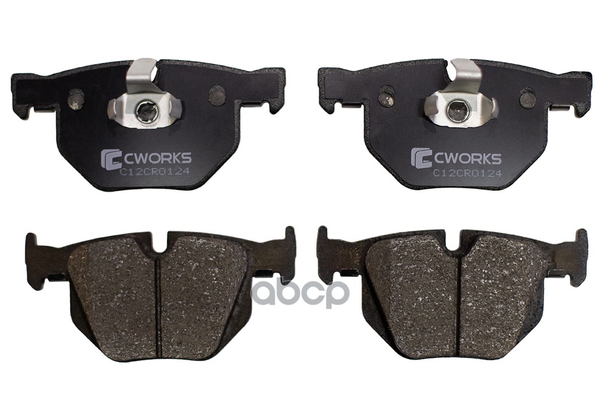 Тормозные колодки задние Low Metallic C12CR0124 CWORKS арт. C12CR0124