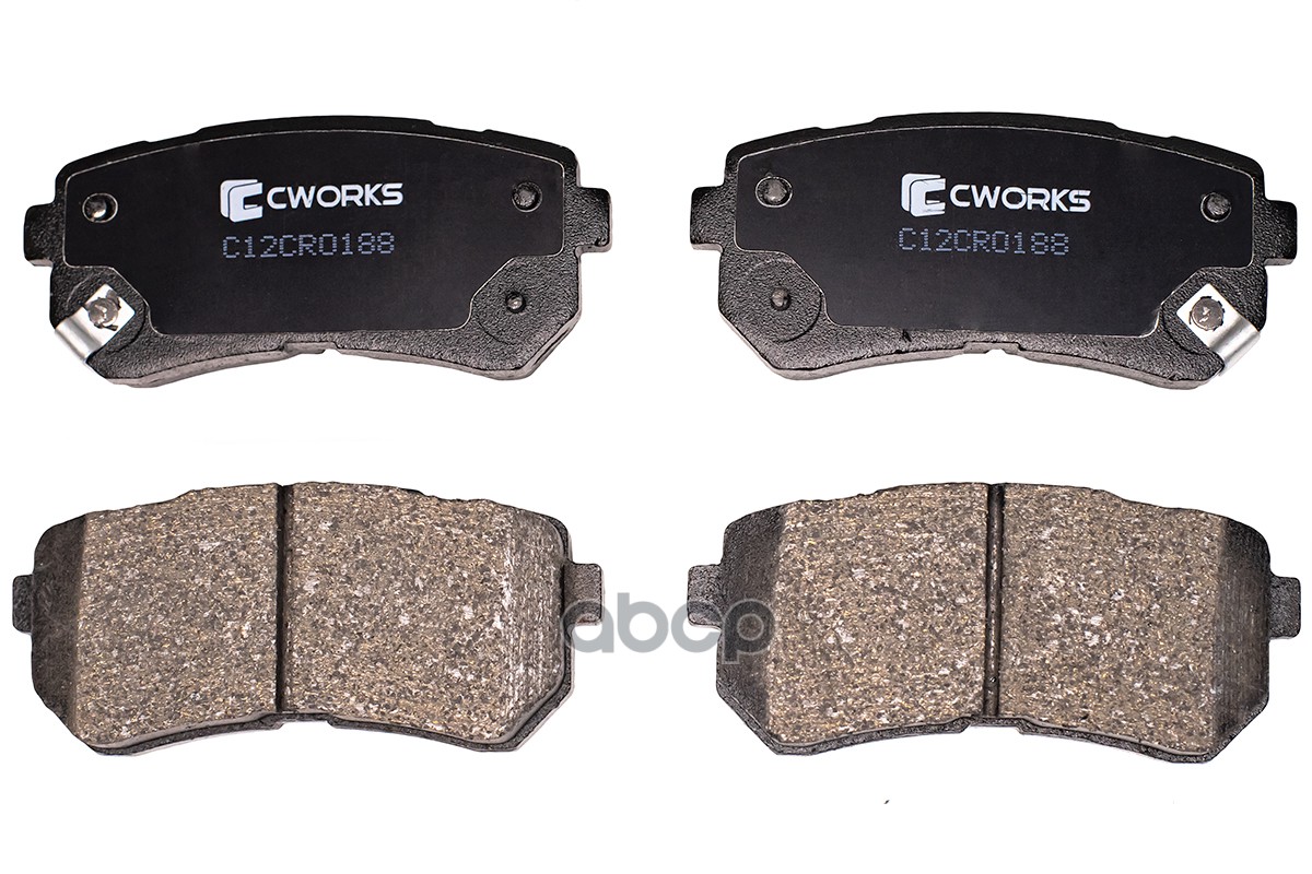 Тормозные колодки задниe C12CR0188 CWORKS арт. C12CR0188