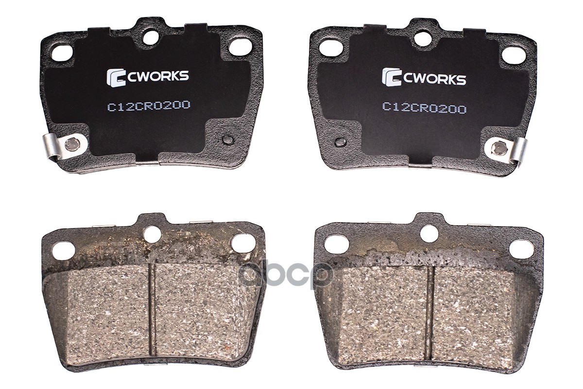 Тормозные колодки задниe C12CR0200 CWORKS арт. C12CR0200