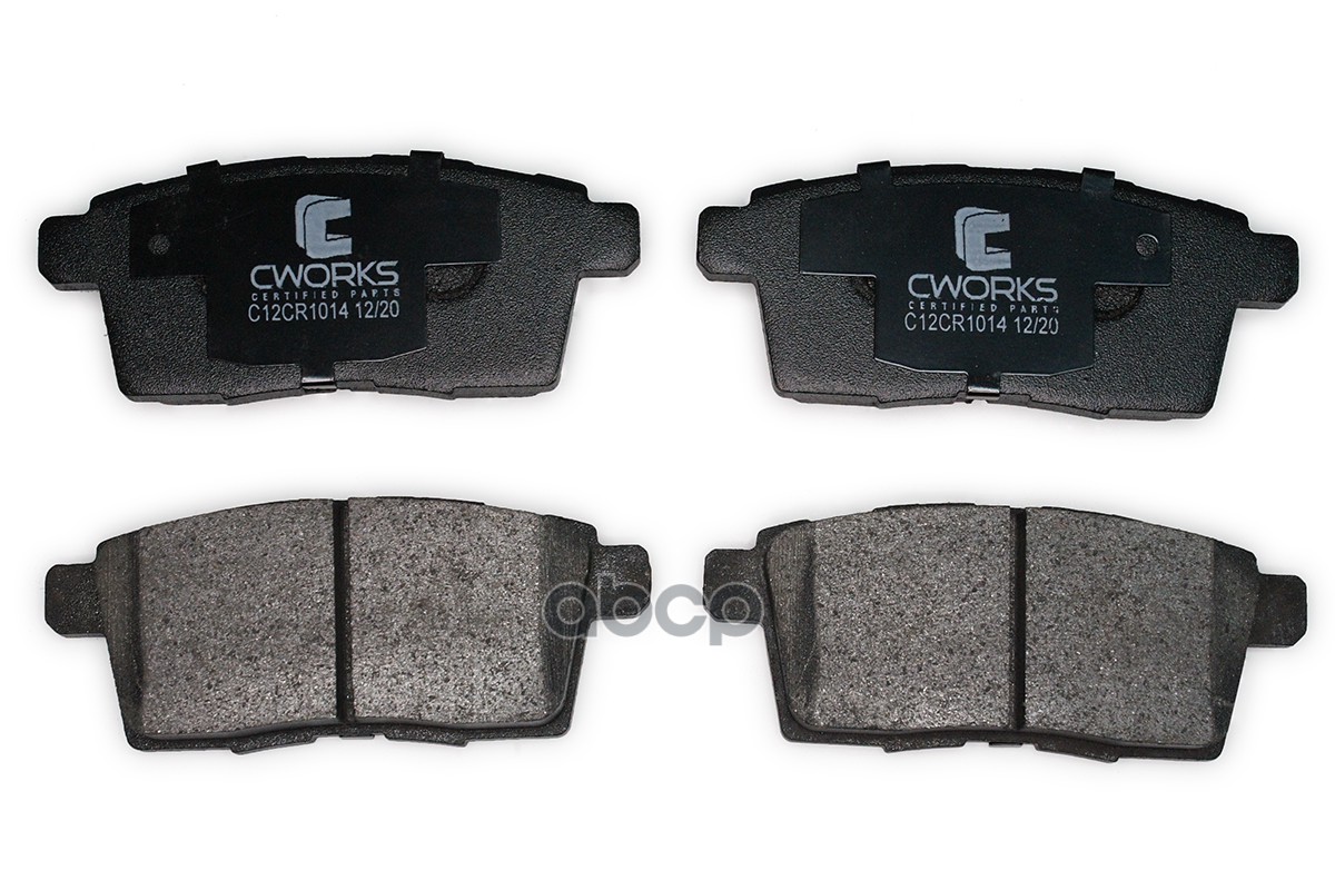 Тормозные колодки задние Low Metallic C12CR1014 CWORKS арт. C12CR1014